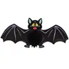 Lanterna de Papel de Abóbora de Halloween Layout de Cena Adereços Decorativos Lanterna Estéreo de Morcego e Aranha Luminosa Retrátil Portátil