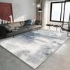 Tapete minimalista de estilo italiano de luxo leve Veludo de cristal Sala de estar decorativa doméstica Tapete grande Cobertor de cabeceira resistente sujo de luxo leve de alta qualidade