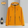 Chaqueta Laminada Nueva Completamente Sellada por Calor Chaqueta Soft Shell Transfronteriza Ropa de Trabajo Chaqueta de Montañismo Fina Estampado de Logo Personalizado