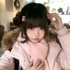 Diadema de Cabeza de Oso de Peluche Flocado Pinza para el Cabello Linda Caricatura Muñeca 3D Pinza para Flequillo Femenina Dulce Versátil Accesorios para el Cabello