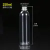 10 20 30 50 100ml mascota transparente líquido rellenado aceite esencial medicina para peces botella pequeña tapa de aluminio botella de plástico