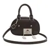 2024 Nuevo Bolso Pequeño Versátil de Moda Simple con Diseño de Nicho para Mujer, Bolso de Hombro Cruzado, Bolso de Mano Casual
