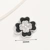 Plato de Flor Geométrico Retro Elegante con Forma Especial de Plástico Hebilla de Diamante Incrustada con Pedrería Accesorios con Forma Especial Ropa Sombrerería Accesorios de Joyería
