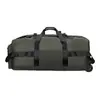 Mochila de Grande Capacidade Mochila de Viagem para Exterior Bolsa de Bagagem Bolsa de Viagem Portátil Bolsa de Armazenamento Dobrável para Camping com Rodas