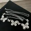Cadena de Cintura Metálica Pequeña de Mariposa Nueva Llegada para Mujer Decoración de Mariposa Vestido de Chica Caliente de Alto Grado Moda Cinturón de Mezclilla Seco