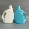 Atacado do Fabricante Garrafas de Detergente para Roupa de 2L, Garrafas Plásticas para Amaciante de Tecido, Recipientes Vazios de 2kg para Detergente para Roupa