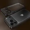 Adequado para Capa de Celular Iphone17, Capa de PC Eletrodepositada Fosca Que se Transforma Instantaneamente em Capa Protetora com Película de Lente Full-Cover para Apple 18Promax