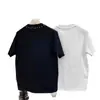Camiseta Holgada de Manga Corta con Cuello Redondo y Tachuelas, Fresca y Elegante para Hombre, Versátil Top Casual de Moda de Verano para Hombre