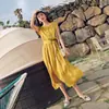 Comércio Exterior Vestido de chifon feminino feminino verão 2020 novo popular temperamento coreano saia muito fada francês minoritário