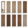 Puertas de madera nuevas sin pintar, puertas de dormitorio, puertas de hotel, puertas de madera en stock, puertas lisas, puertas de madera compuesta de madera maciza de cristal de carbono al por mayor
