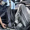 Pantalones Deportivos Cropped de Pierna Recta Modernos para Hombre, Pantalones de Chándal Casuales de Seda de Hielo para Primavera y Otoño, Pantalones Casuales Sueltos de Secado Rápido para Hombre de Verano