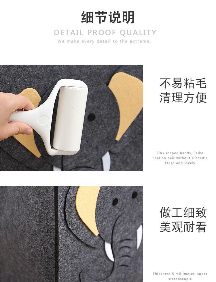 毛毡卡通收纳篮_14