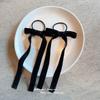 Pinza para el pelo larga de alta calidad para niños, cinta, lazo de cinta, accesorios para el pelo, tesoro femenino, no daña el pelo, goma para coleta, anillo para el pelo de estilo extranjero