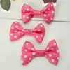Hilo con Pajarita de Puntos Polares DIY Hecha a Mano Pasador para el Cabello Infantil Cuerda para el Cabello Ropa Zapatos y Sombreros Accesorios Accesorios Decorativos
