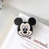Colgante Plano de Acrílico de Dibujos Animados de Mickey para Bolsa de Pan, Lindo Clip de PP, Colgante para Bolsa de Regalo