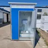 Uso en el Hogar al Aire Libre Sitio de Construcción Sala de Ducha Sencilla Baño Rural Baño Seco Sala de Ducha Baño Baño Móvil Temporal
