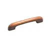 Color de tronco manija minimalista moderna de madera de haya cajón armario ropero caja de almacenamiento para bolso manija de madera manija manija de puerta