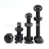 Juego Completo de Tornillo Tuerca de Cabeza Cruzada Negra Acero al Carbono Combinación de Perno Arandela Tornillo M2M3M4M5M6M8
