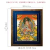 Pintura colgante thangka de Loto Maestro pintada a mano en Nepal para pasillo interior sala de estar pintura decorativa pintura de maestro de loto
