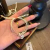 Pulseira Popular Estilo Doce-Cool, Simples e Versátil, Design Mobius da Moda, Pulseira de Casal, Presente para Melhores Amigos