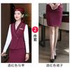 Traje profesional elegante vestido de abanico de diosa primavera 2023 nuevo chaleco de dos piezas estilo occidental conjunto de tres piezas antiedad