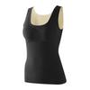 Jingxiu Otoño e Invierno Polar de Doble Cara Sujetador de Una Pieza Chaleco Cálido Nuevo para Mujer Ropa Interior Térmica Sin Costuras con Almohadilla en el Pecho