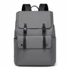 Mochila casual masculina transfronteiriça, estilosa, simples, durável, bolsa para laptop de negócios de grande capacidade, mochila para viagens ao ar livre