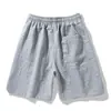 Shorts de verano de talla grande para hombre Rectos Modernos de Marca Combinables Holgados Pantalones Deportivos Pantalones Casuales Pantalones de Sudoración Pantalones de Cinco Puntos