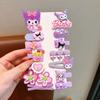 Coulomy Traje de Horquillas para el Cabello de Niña Lindo Clip Sanrio Niña Pequeña Cabello Quebrado Horquilla Estudiante Clip bb Clip Lateral