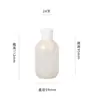 Botella de Plástico para Mascotas de 200 ml Producto para el Cuidado de la Piel Loción Botella de Plástico Champú Gel de Ducha Botella Vacía Reenvasada