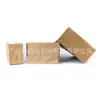 Bolsa de Papel Marrón para Empacar Bolso Se Puede Personalizar Empaque para Té de Leche Bolsa para Empaque para Llevar Logo Original Impreso Bolsa para Ropa Regalo