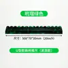 Empujador de mahjong acrílico temático navideño de venta directa con impresión incorporada, organizador de tarjetas de mahjong estilo americano, estante magnético para mahjong