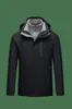 Ropa de Trabajo Tres en Uno Estampado Personalizado con Logo Chaqueta a Prueba de Tres Elementos Engrosada Fábrica Corporativa 4S Ropa de Trabajo Uniforme de Clase de Team Building Rock