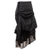 AliExpress ebay vintage steampunk corte estilo gótico falda de mujer cordón costura de encaje maxi vestido