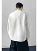 Novedad Otoño 2026 Estilo Hong Kong Talla Grande Algodón Chino Manga Larga Camiseta M-5X HT26893-Especial P18