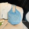 2025 Nueva Bolsa Tote de Gran Capacidad Bolsa de Playa Bolsa de Punto Bolsa Calada Bolsa Estilo Bohemio Bolsa Tejida