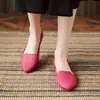 Zapatos de Exterior Planos de Verano Nuevos para Niñas, Zapatos Planos de Tacón Bajo para Ropa de Trabajo, Zapatos Cómodos y Casuales sin Cordones
