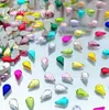 6*10mm Fondo Plano Semilla de Melón Serie Flash Cristal de Vid Diamante Joyería para Uñas Arte de Uñas Usable por Celebridades de Internet Diamante al por Mayor