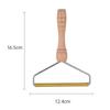 Nuevo Removedor de Pelusa de Mango de Madera, Removedor de Pelusa Doméstico de Aleación de Magnesio, Removedor de Pelusa para Ropa y Abrigos, Cepillo para Pelo de Mascotas, Removedor de Bolitas de Pelusa