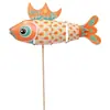 Kit DIY de Lanterna de Peixe Cultural e Criativa de Huizhou para o Festival do Meio do Outono para Crianças - Lanterna Artesanal com Peixe Dourado para Fotos