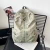 Mochila de Viaje Ligera Mochila de Lona Moderna Estudiantes Universitarios Casual Estampado Graffiti Mochila Escolar para Hombre Estudiantes de Secundaria Ligera