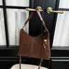 Bolso Estilo Retro Old Money Transfronterizo, Temperamento Casual, Bolso de Gran Capacidad, Bolso de Hombro Cruzado para Axila, Bolso de Mano para Viajes