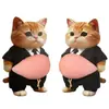 Lindo Adhesivo 3D de Barriga de Perro, Tope de Puerta Suave de Silicona, Protector Anticolisión para Hogar y Coche