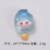 Muñeca linda juguete de helado pegamento de crema DIY funda de teléfono, accesorios para el cabello, pinzas para el cabello, accesorios de resina al por mayor