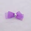 Gaze de Neve Artesanal DIY com Laço de Pérola para Roupas Infantis, Acessórios de Cabeça e Cabelo, Materiais e Acessórios Semi-Acabados