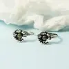 Anel Retrô Estilo G-Dragon para Mulheres, Versão Coreana da Moda, Design Simples de Margarida, Joia de Moda Versátil 2020