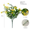 Cientos de Populares Ramilletes de Eucalipto Artificial para Patios Exteriores y Jardines, Arreglos Florales, Decoración Suave, Paisajismo, Plantas Verdes Simuladas, Flores Artificiales