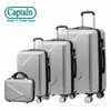 Maleta de Equipaje de ABS Maleta de Viaje con Ruedas Universales 20/24/28 pulgadas Maleta de Mano Maleta Rígida con Contraseña Estuche de Viaje