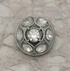 Ropa Vintage para Mujer Botones Metálicos con Pedrería, Tops Estilo Chanel, Chaquetas de Traje, Abrigos de Lana, Botones Cosidos a Mano