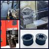 Los fabricantes venden poleas síncronas de 8 m con una superficie que se puede ennegrecer para manejar un período de entrega corto y una polea de acero n.° 45 de alta precisión.